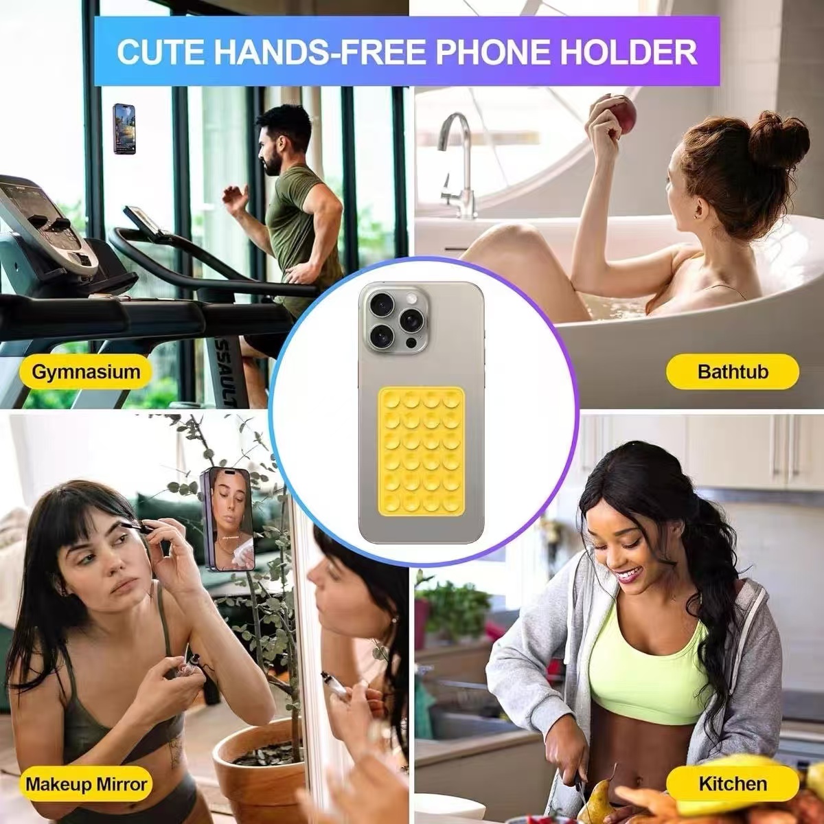 Multi functional silicone suct - Phone Cases Apple review and price
