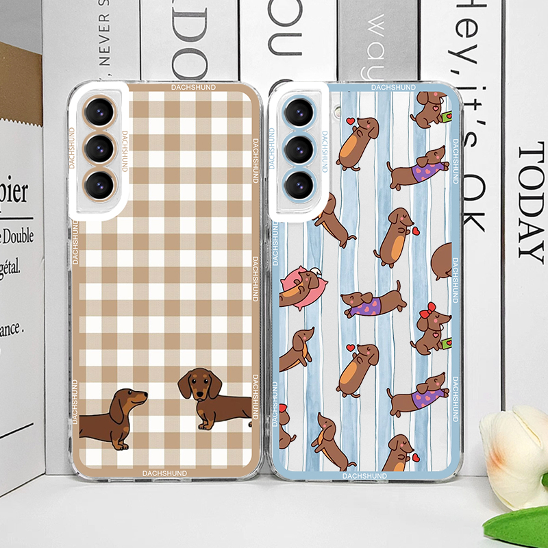 Cute Sausage Dog Phone Case fo - Phone Cases Samsung S25 review and price