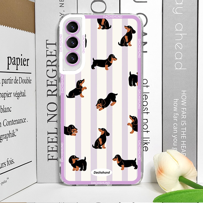 Cute Sausage Dog Phone Case fo - Phone Cases Samsung S25 review and price
