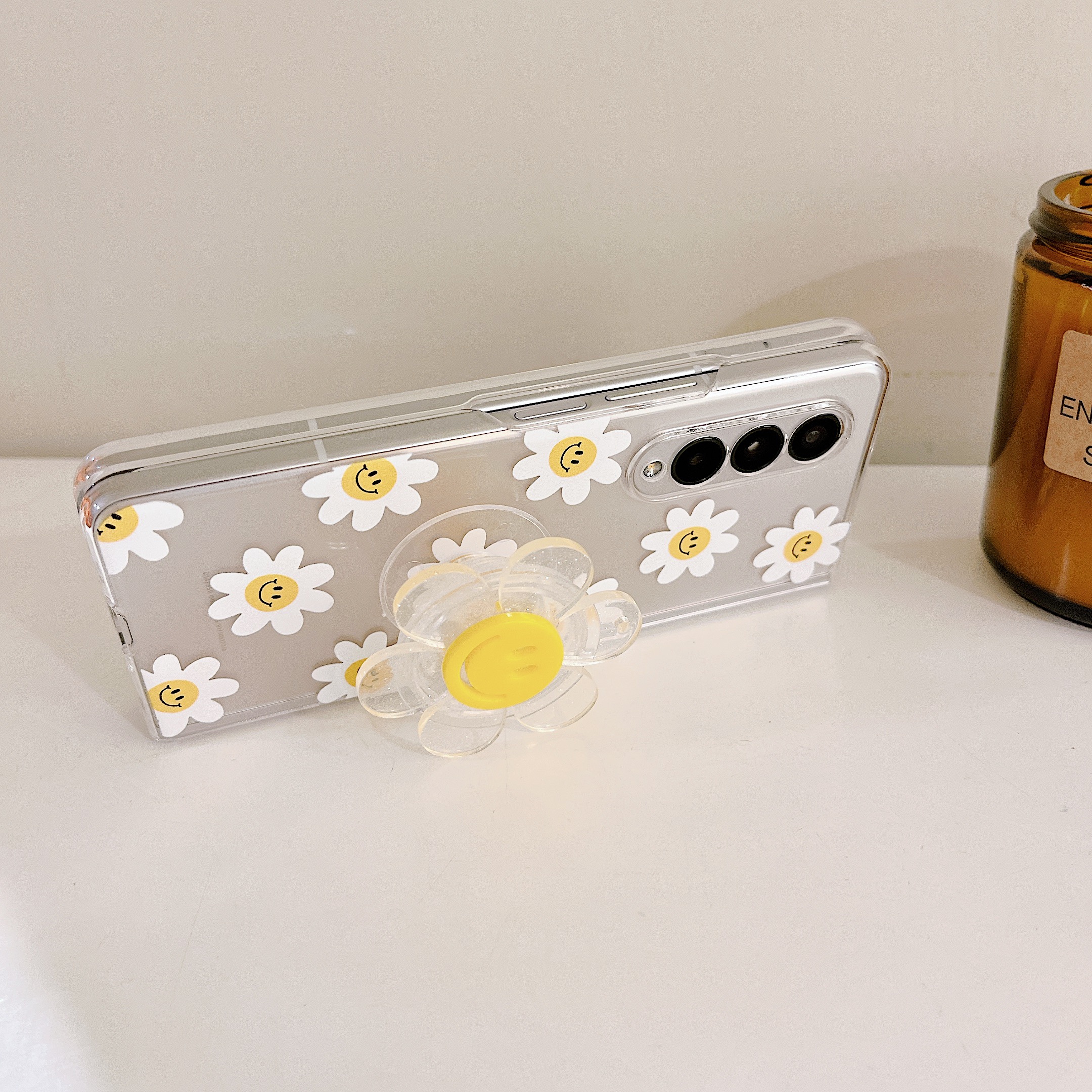 Cute Smile Sunflower HolderPho - Phone Cases Ysl review and price
