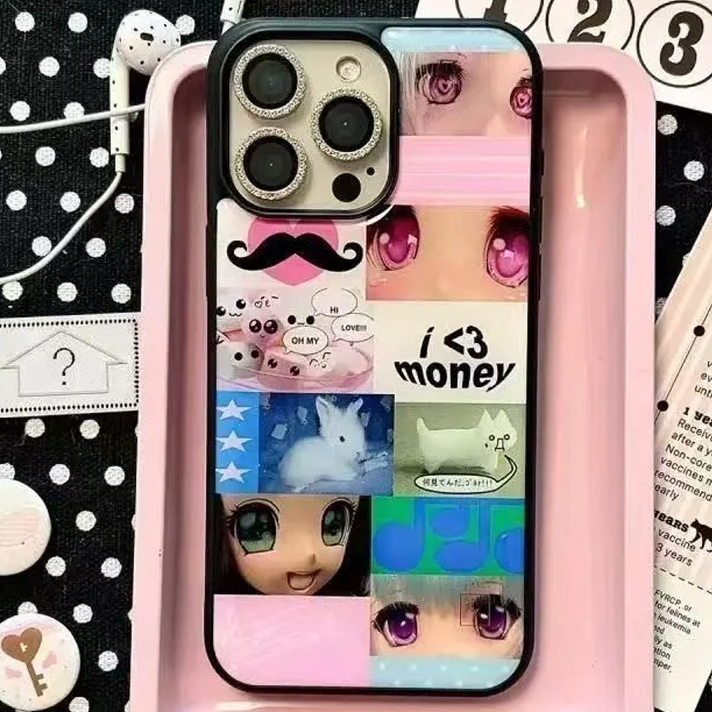 Rabbit Note Splicing Kawaii il - Phone Cases Kawaii review and price