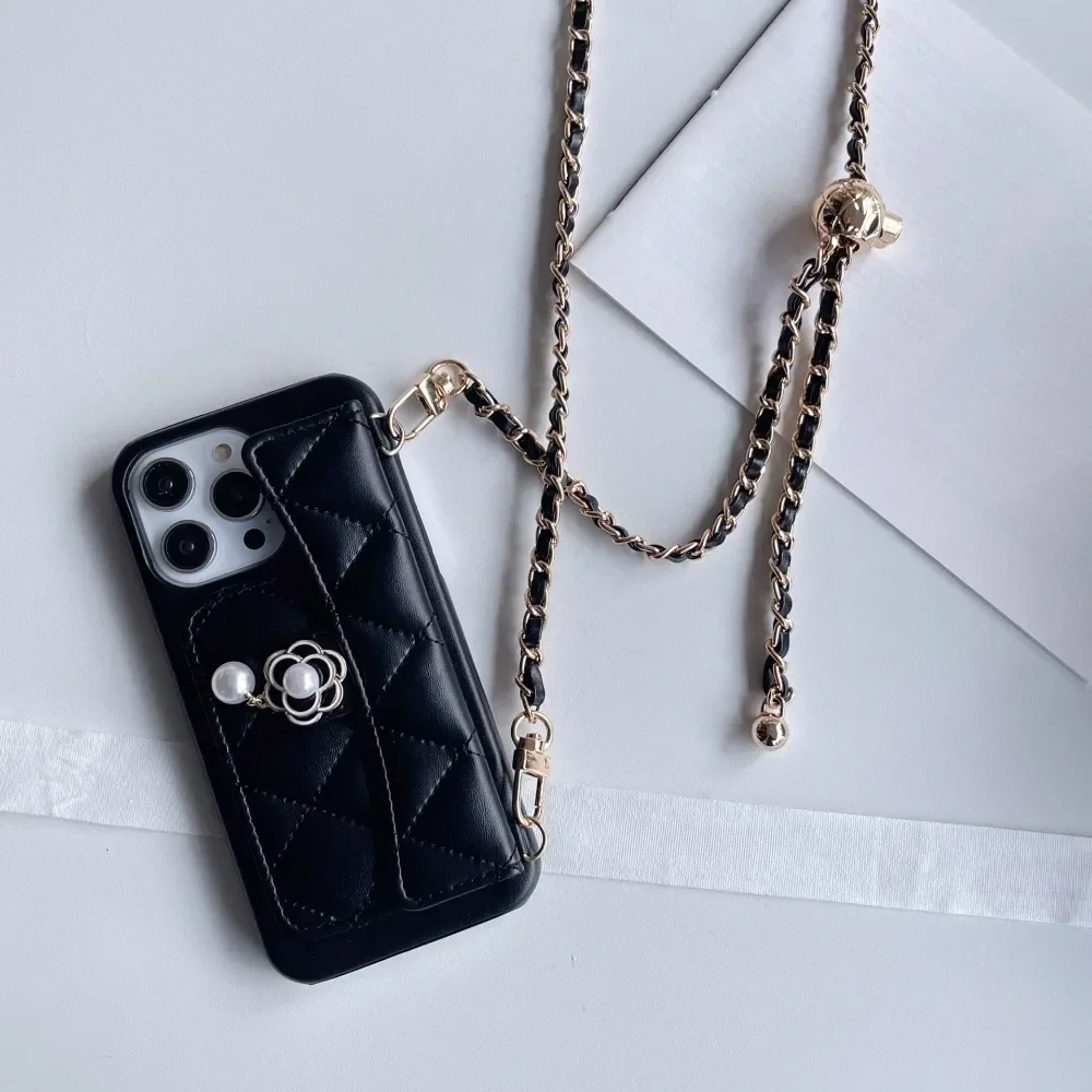 Camellia Leather Cover For iPh - Phone Cases Ysl review and price