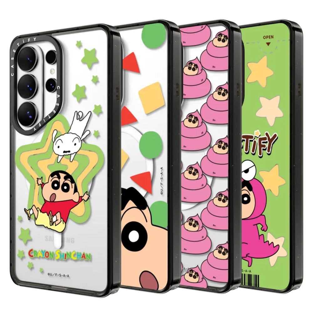 CASETiFY Crayon Shin-chan Cart - Phone Cases Samsung S25 review and price