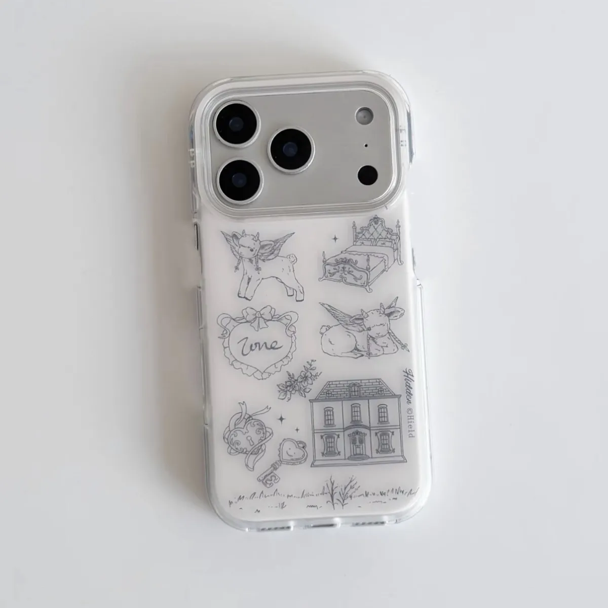 Little Sheep Angel Kawaii illu - Phone Cases Kawaii review and price