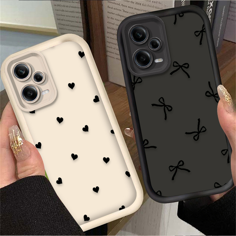 Black Love Heart Bowknot Phone - Phone Cases Iphone 11 review and price