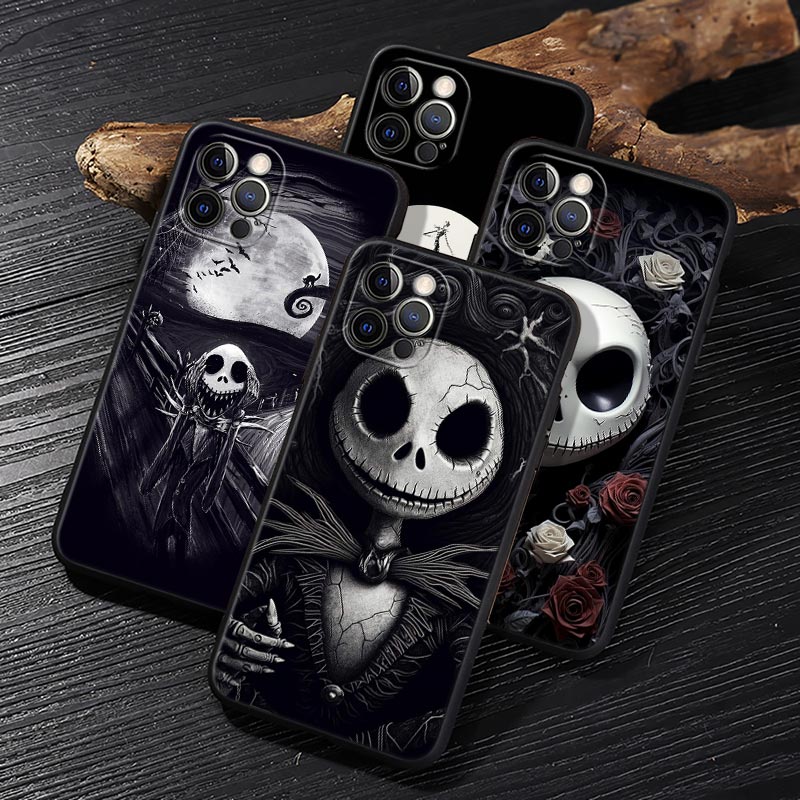 Jack Skellington Black Art Dis - Phone Cases Iphone 11 review and price
