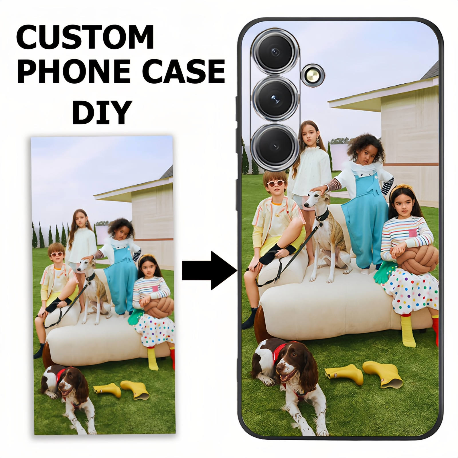 DIY Photo Phone Case For Samsu - Phone Cases With Pictures review and price