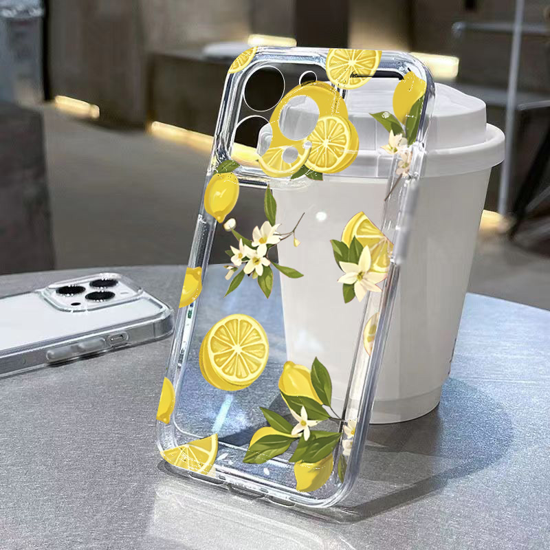 Summer Fruit Lemon Flower Clea - Phone Cases Samsung S25 review and price