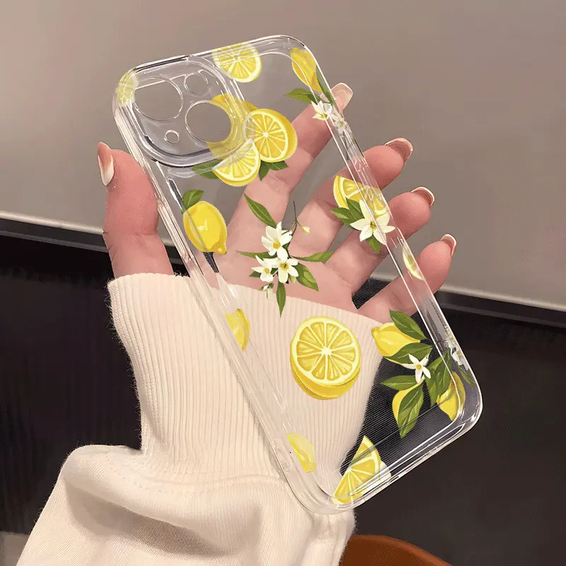 Summer Fruit Lemon Flower Clea - Phone Cases Samsung S25 review and price