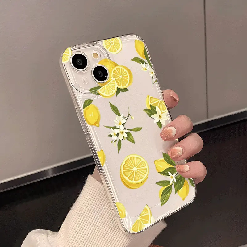 Summer Fruit Lemon Flower Clea - Phone Cases Samsung S25 review and price